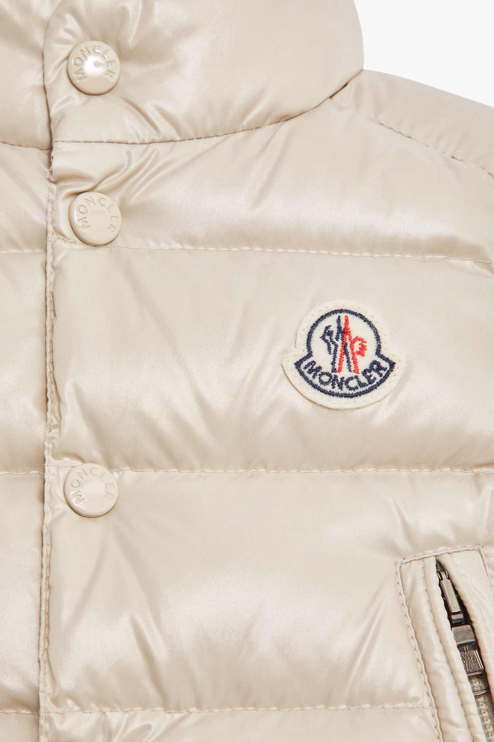 Bernard Down Vest Gender Neutral Beige Moncler 4